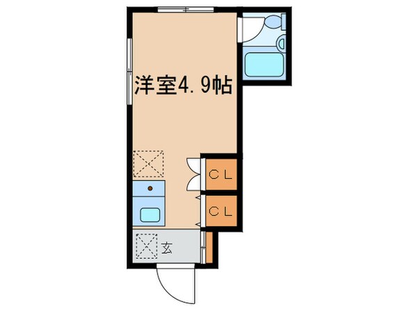 アパートメントＭの物件間取画像